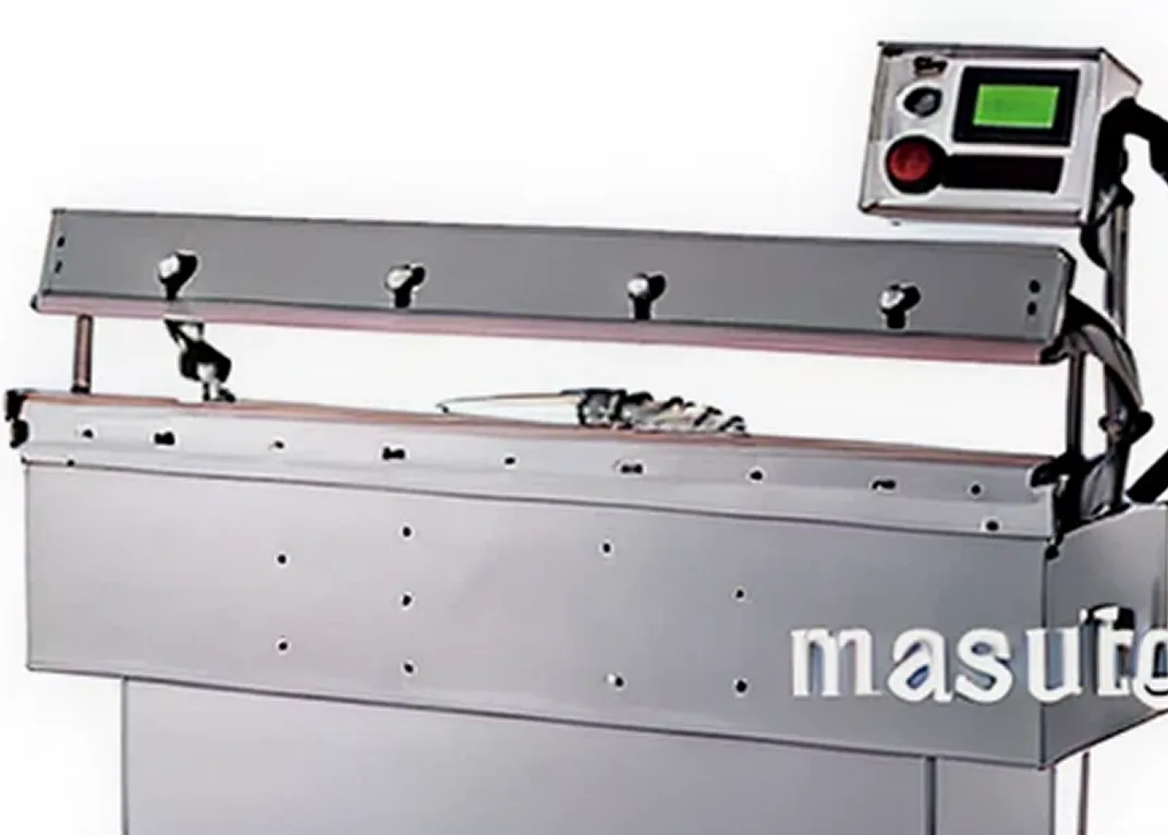 クリーンルーム用　水平架台型脱気シーラー
